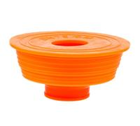 Uonlytech Sellador de tubería de alcantarillado de silicona a prueba de olores, para lavado de hogar, baño, tapón de drenaje (naranja)