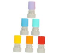 Uonlytech Sellos de Maestros Autoentintables 6 Piezas Frases en Inglés para Calificar Tareas, Sellos Escolares de Plástico para Profesores de Primaria, Materiales para Aula Color Aleatorio