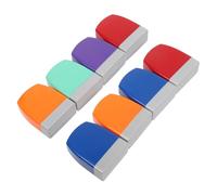 Uonlytech Sellos para Profesores 8 Piezas para Aula Juego de Sellos de Calificación de Tareas en Español Tinta Resistente a Manchas Diseño Divertido para Motivar Estudiantes en