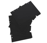 Uonlytech Separadores de Índice Portátiles A5 15 Piezas Reemplazables Divisores Decorativos para Carpetas para Anotaciones para Oficina y Estudio