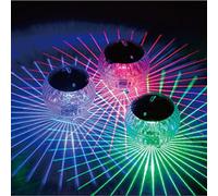 Uonlytech Solar Floating Light, Color Change Magic Ball Solar Pond Light, Pool (2Pcs, Colorful)