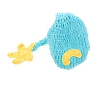 Uonlytech Sombrero de Lana para Fotos de Gorro Crochet Hecho Mano para Recién Nacidos para Sesiones de Fotos de Niña y Niño