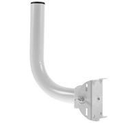 Uonlytech Soporte para Antena Exterior de Hierro Resistente Instalación Pieza para Montaje en Poste Adecuado para Estación Meteorológica y Redes Inalámbricas