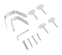 Uonlytech Soporte para Jamón de Acero Inoxidable Fijador Resistente y Decorativo Accesorio Práctico para Almacenamiento Hogar Barbacoas y Banquetes