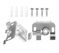 Uonlytech Soporte para Persianas Enrollables 2 Piezas Aleación de Aluminio para Instalación en Ventana Accesorios para Cortinas Venecianas Herrajes de Seguridad para Hogar