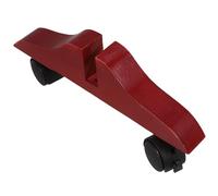 Uonlytech Soporte Separador de Ambientes con Ruedas Móvil Base de Soporte de Partición de Madera Maciza Marrón Pata Fija para Pantalla de Privacidad Adecuado para Hogar Oficina y Hotel