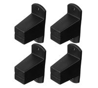 Uonlytech Soportes Inferiores para Maletas 4 Piezas de Plástico 5 CM Patas para Equipaje Resistentes Abrasión Soporte Estable para Maletas Accesorios de Viaje Compatibles