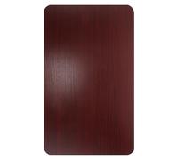 Uonlytech Tablero de Mesa Rectangular de Madera Gruesa para Cocina y Oficina, 50 X 30 Cm, Color Marrón Claro, Tapa Repuesto Esquinas Redondeadas, Adecuado para Espacios Compactos y Mesas