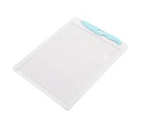 Uonlytech Tablero de Puntuación para Scrapbooking y Sobres, Mini Máquina para Hacer Sobres con Cuchillo, ABS, Kit de Accesorios de Mesa, DIY