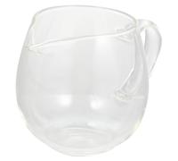 Uonlytech Taza de Té de Vidrio Resistente al Calor 350Ml Dispensador y Distribuidor de Té Hogar Transparente y Apta para Infusiones Calientes Vaso de Cristal para Reuniones y Uso Diario