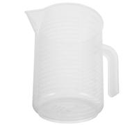 Uonlytech Taza Medidora de Aceite para Automóviles 1000 Ml de Plástico Transparente Escala, Vertedor de Aceite Resistente para Motor y Transmisión, Recipiente Medidor Multifuncional