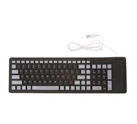 Uonlytech Teclado de Silicona de Teclas Teclado USB Plegable Protector de Silicona de Ordenador