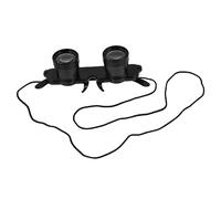 Uonlytech Telescopio Compacto 3X para Pesca y Teatro, Binocular Multifuncional Ajustable, Portátil para Viajes y Turismo, Diseño Ergonómico para Pescadores, Color Negro