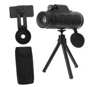 Uonlytech Telescopio Monocular de Alta Resolución Telescopio de Viaje para Exteriores Función de Microfotografía y Visión Nocturna para Observación de Aves y Senderismo