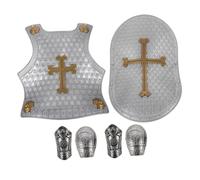 Uonlytech y Escudo Cosplay para Años Resistente y Decorativo con Diseño Vintage Medieval Accesorios de Disfraz para Recreación Histórica