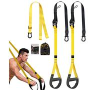 UONNER Entrenamiento en Suspensión Entrenador de Suspensión de Fitness Pro Ejercicio para Fortalecimiento Resistencia y Tonificación Muscular Juego de Accesorios para Ejercicio Carga hasta 500 Kg