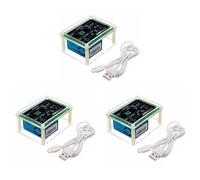 Uooduby 3X PM1.0 PM2.5 PM10 MóDulo del Detector Calidad del Aire Probador del Sensor de Polvo Soporte del Detector ExportacióN Monitoreo de Datos