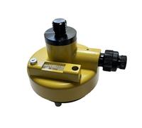 Uooduby Adaptador de Base Nivelante de Mordazas con Plomada Óptica Adaptador de Montaje de Rosca 5/8X11 para Todas Las Estaciones Totales de Topografía GPS con Prisma