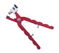 Uooduby Alicates de corte de pulsera de cuero para correas para fijar enganches, barra de resorte, herramienta manual, alicates rojos rectos