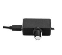 Uooduby Controlador Velocidad del Motor CC con Regulación Velocidad del Ventilador 4 y 12 V Modulación por Pulso PWM Interruptor Control del Disipador DIY Tipo C