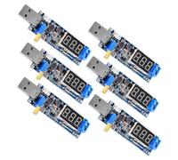 Uooduby Convertidor Buck Boost USB de 6 Piezas 3,5 V-12 V a 1,2 V-24 V CC-CC MóDulo de Fuente de AlimentacióN Reductor Regulador de Voltaje