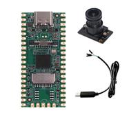 Uooduby Placa de Desarrollo RISC-V Milk-V Duo+2MP CAM GC2083+ Downloader CV1800B Compatible con Linux para Entusiastas de IoT y Jugadores DIY