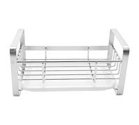 Uooduby Soporte para Esponja, Soporte para Esponja y JabóN para de Cocina, Organizador de Bandeja de Carrito de Jabonera de Cocina de Acero Inoxidable 304