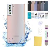 UooFide Compatible con Samsung Galaxy S21+ cubierta trasera de cristal de repuesto de 6.7 pulgadas SM-G996 todos los operadores con manual de instalación + kit de herramientas de reparación (Phantom