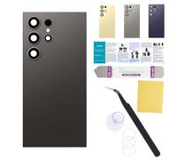 UooFide Compatible con Samsung Galaxy S24 Ultra - Cubierta trasera de cristal de repuesto de 6.8 pulgadas SM-G928 para todos los operadores con manual de instalación + kit de herramientas de