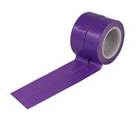 UOOOM 2pcs Washi Cintas Washi tapes Decorativas de Colores Washi Cinta de Enmascarar para DIY (Púrpura)