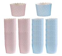 UOPJDD 100 Piezas De Tazas De Papel De Pastel, Suministros De Paquetes De Pastel, Accesorios para Hornear, Fabricación De Pasteles, Suministros De Cocina.