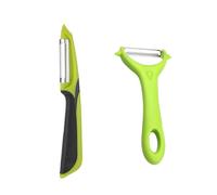 UOPJDD 2 Piezas De Cuchillo De Despojo, Herramientas De Cocina, Herramientas De Pelado De Frutas Y Verduras, Accesorios De Cocina, Pelador Manual.