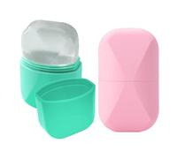 UOPJDD 2 Piezas De Masajeador De Rodillos, Masajeador De Silicona, Suministros De Cuidado Facial, Compresor De Hielo Facial.