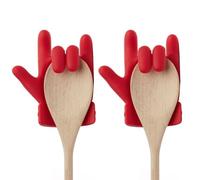 UOPJDD 2 Piezas Estante De Cuchara Creativa, Elevador De Tapa De Olla, Herramientas De Cocina Resistentes Al Calor, Suministros De Cocina, Accesorios para Cocinar.