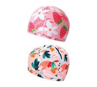 UOPJDD 2 Piezas Gorra De Natación para Niños, Lindas Gorras De Natación De Dibujos Animados, Accesorios De Natación, Suministros De Deportes Acuáticos.