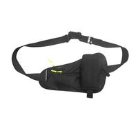 UOPJDD Bolsa De Cintura Negra De 1 Pieza, Bolsa De Cintura Portátil, Bolsa De Almacenamiento De Múltiples Componentes, Equipos Deportivos, Accesorios para Correr.