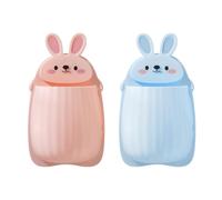 UOPJDD Soporte De Cepillo De Dientes De 2 Piezas, Rejilla De Almacenamiento Creativa, Linda Rejilla De Almacenamiento De Dibujos Animados, Rejilla De Almacenamiento Montada En La Pared.