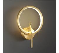 UOPYNE Aisle Wall Sconces Modern Gold/Black Mount Light Fixtures with Copper Shade Indoor Decor Metal Lamp for Coffee Bar Balcony