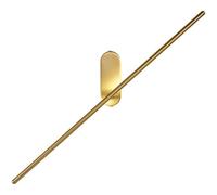 UOPYNE Classic Brass Wall Sconces with Acrylic Shades, Linear Lights for Bedroom Bathroom Vanity, Vintage Style Indoor Lighting Fixture