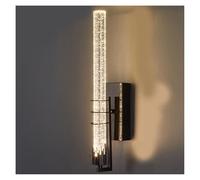 UOPYNE Creative Linear Bedroom Wall Mount Lights Modern Cylinder Crystal Living Room Sconces 3W Study Lamps for Bathroom Vanity Hallway