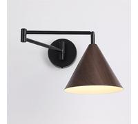 UOPYNE Creative Swing Arm Adjustable Bedside Wall Lamps Modern Iron Bedroom Sconces E26/E27 Base Vanity Lighting for Kids Room Study Toys