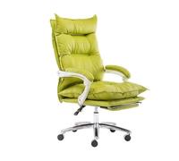 UOPYNE Green Ergonomic High Back Task Office Chair with Wheels Comfortable Swivel Computer Gaming Chair for Live Streaming Home Office Workspace Seating