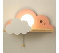 UOPYNE Modern Metal Bedroom Wall Lamps Nordic Creative Children's Room Sconces E26/E27 Base Home Decor Mount Lights For Living Study Hallway