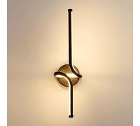 UOPYNE Modern Minimalist Wall Sconce, Creative Strip Lamp, Mounted Light with 3 Brightness, Vanity Lighting Fixtures for Bedside Bedroom Living Room