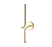 UOPYNE Modern Minimalist Wall Sconce, Creative Strip Lamp, Mounted Light with 3 Brightness, Vanity Lighting Fixtures for Bedside Bedroom Living Room