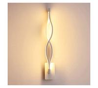UOPYNE Modern Spiral Design Wall Sconce Acrylic Shade Light 12W Neutral white light 4000K Lamps for Living Room Bedroom Mount Lighting
