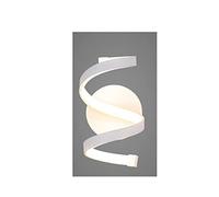 UOPYNE Modern Spiral Design Wall Sconce Acrylic Shade Light 12W Neutral white light 4000K Lamps for Living Room Bedroom Mount Lighting