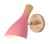 UOPYNE Modern Wall Mounted Lighting Nordic Wooden Bedroom Study Sconces E26/E27 Base Restaurant Bar Decor for Living Room Hallway and