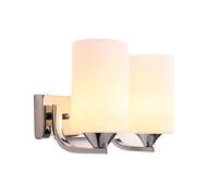 UOPYNE Nordic Iron Living Room Wall Sconces Modern Glass Bedroom Lamps E26/E27 Base Hallway Mount Light Fixtures for Stairs Aisle Balcony