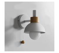 UOPYNE Nordic Modern Wall Lamp Creative Light Fixtures Color Sconces with Ball Zipper Switch for Bedroom Living Room Hallway